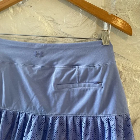 Under Armour Heatgear Fitted Links Knit Mesh Lavender Skort Small - Picture 5 of 6